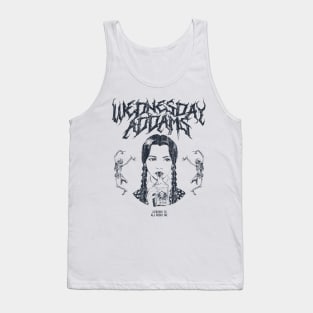 Wednesday Addams Metal Tank Top